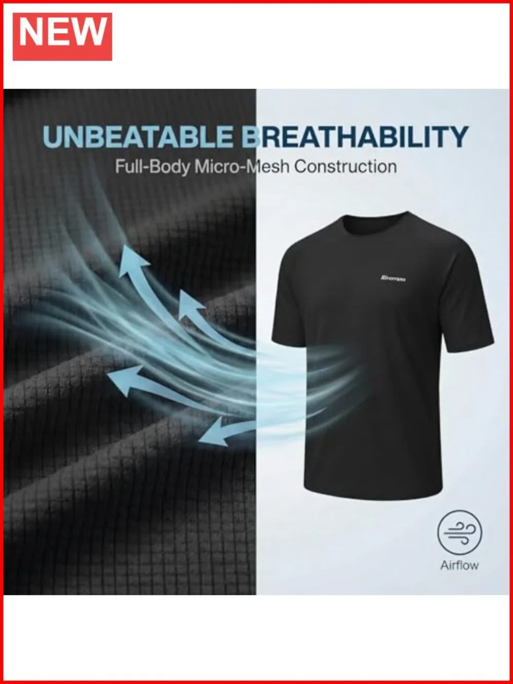 UPF 50+ Ice-Cool Quick Dry Short Sleeve Rash Guard for Fishing 4-Way Stretch